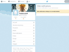 Twiter покажет уведомления в браузере