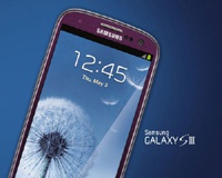 Samsung выпустит Galaxy S III в фиолетовом цвете