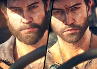 Сравнение качества графики игры Mad Max на минимальных и максимальных настройках