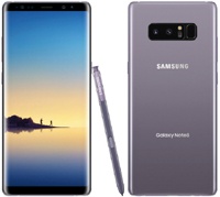 Рендер Samsung Galaxy Note 8 в цвете Orchid Gray накануне анонса