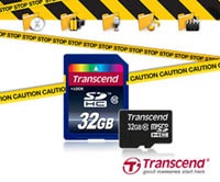 SD-карты Transcend с защитой от копирования