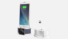 Концепт дизайнерской упаковки Apple Watch — док-станция для iPhone