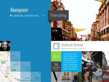 Foursquare появилась на Windows 8