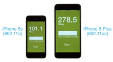 Тест скорости Wi-Fi: 802.11ac iPhone 6 Plus против 802.11n iPhone 5s