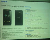 Philips Xenium W9588 - ещё одна Android-раскладушка с 2 экранами