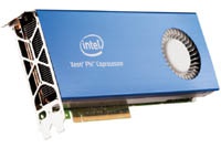 Платы Intel Xeon Phi станут микросхемами-сопроцессорами