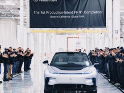 Faraday Future приступила к выпуску предсерийных электромобилей FF 91