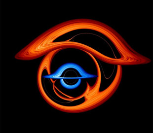 Суперкомп’ютер NASA створив візуалізацію «танцю» двох чорних дір