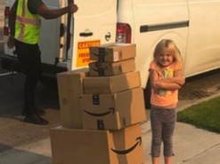 Маленькая девочка тайком накупила в интернете игрушек на сотни долларов