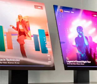 LG представила повністю безрамковий телевізор, який поділяється на два