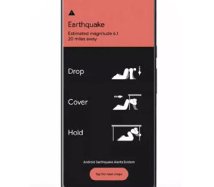Android 13 будет предупреждать пользователя о землетрясении