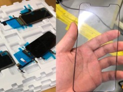 Появились первые фотографии дисплеев iPhone X Plus