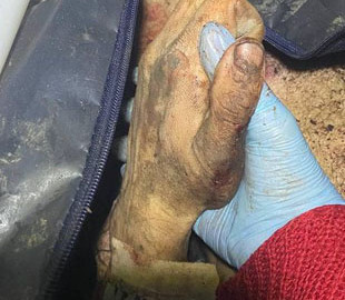 "Вічно триматиму тебе за руку": мережу розчулило фото дівчини із загиблим на війні коханим