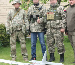 Над Бучей сбили российский шпионский беспилотник