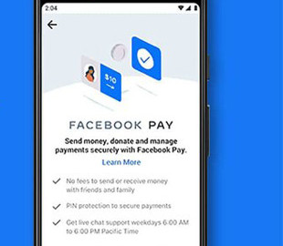 В Украине заработала платежная система Facebook Pay