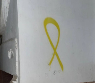 У Луганську проукраїнські активісти провели патріотичну акцію