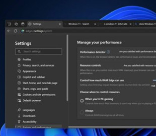 Microsoft Edge тепер дозволяє вручну обмежувати споживання оперативної пам’яті