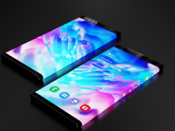 Samsung продолжает работать над устройством, похожим на Xiaomi Mi Mix Alpha