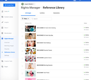 Facebook позволит блокировать изображения в соцсети за нарушение авторских прав