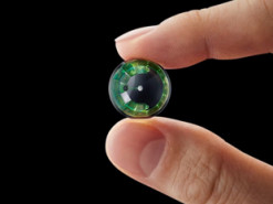 Контактные линзы с дополненной реальностью впервые протестировали на человеке