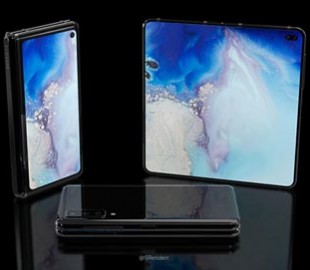 Концепт сгибаемого смартфона Samsung Galaxy Fold 2