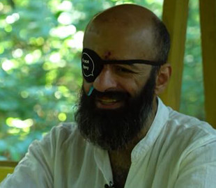 Масі Найєм дав перше після поранення відео-інтерв'ю