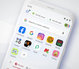 Для Opera Mini вышло крупное обновление с полностью переработанным интерфейсом