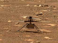 Вертолёту «Изобретательность» для первого полёта на Марсе потребовалось обновление прошивки