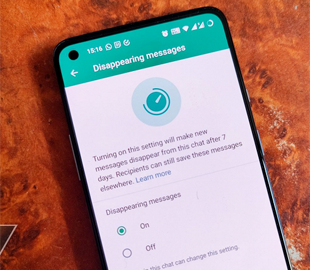 В WhatsApp можно будет сохранить исчезающие сообщения