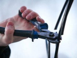 В Полтаве воры кабеля совершили ДТП и скрылись с места происшествия