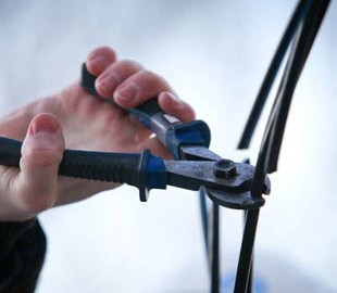 В Полтаве воры кабеля совершили ДТП и скрылись с места происшествия