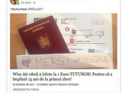 Шахраї під виглядом Wizz Air обіцяють два авіарейси за 1 євро