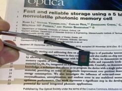 Новая оптическая ячейка памяти обеспечивает рекордную плотность хранения данных