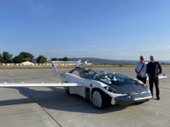 Совершён первый в истории междугородний перелёт на автомобиле