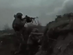 Встигли записати кількасекундний ролик і розлетітися на друзки: кадирівські тіктокери нарешті показали відео справжнього бою з ЗСУ