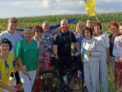 Айтівець з Норвегії здійснив велотур до України, поєднавши свою подорож зі збором на дрони для ЗСУ