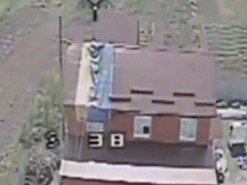 У Бєлгородській області жителі вивісили на своєму будинку прапор України