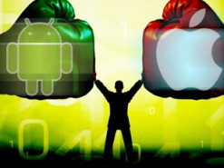 iOS выигрывает у Android в популярности у корпоративных пользователей