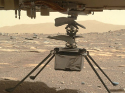 Марсианский вертолёт NASA полностью развёрнут под ровером и готов к высадке
