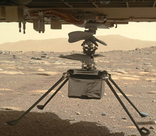 Марсианский вертолёт NASA полностью развёрнут под ровером и готов к высадке