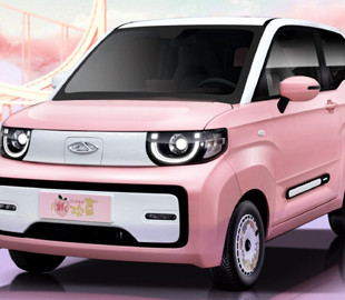 В Китае создали оригинальный электрокар специально для женщин