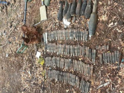 На звільненій частині Херсонської області знайшли російські боєприпаси (фото)