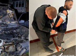Спалили авто військових за вказівками інтернет-кураторів з рф: в Україні затримали чоловіка та підлітка