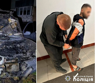 Спалили авто військових за вказівками інтернет-кураторів з рф: в Україні затримали чоловіка та підлітка