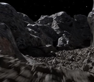 Космическая сокровищница. NASA создало анимацию полета на самый дорогой астероид