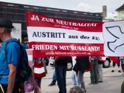 У Відні пройшов проросійський мітинг