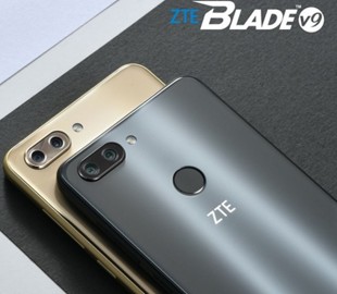 ZTE представила безрамочный смартфон Blade V9