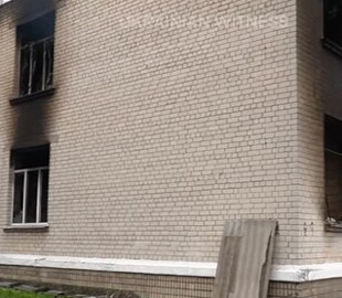 В сети показали видео с разрушенной школой в Киевской области, в которой оккупанты организовали «штаб»