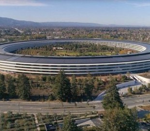 Новая штаб-квартира Apple превращается в настоящий парк