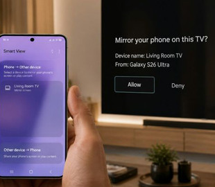 Samsung вирішила проблему Smart View: Galaxy захищає ваші дані